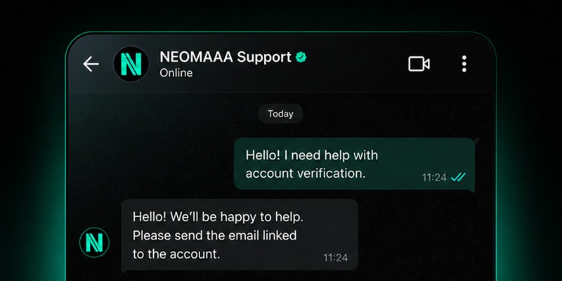 WhatsApp Participant support chat